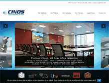Tablet Screenshot of cinos.net